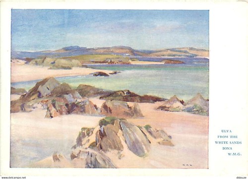 Postcard art painting - art,