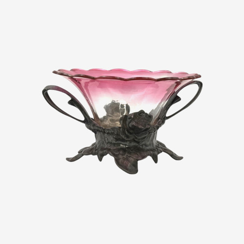 Cranberry colour glass - w.m.f,