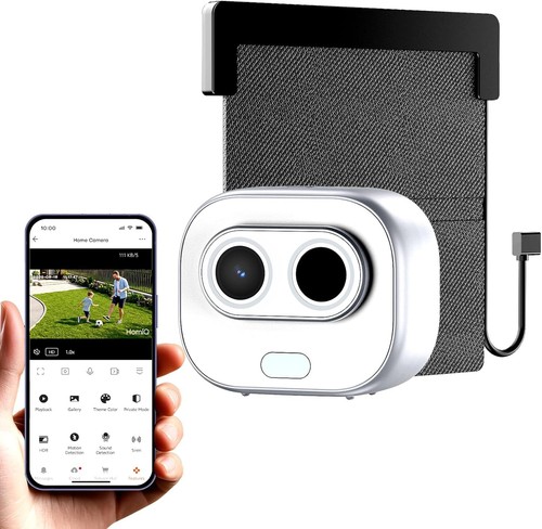 Solar window security camera - solar,