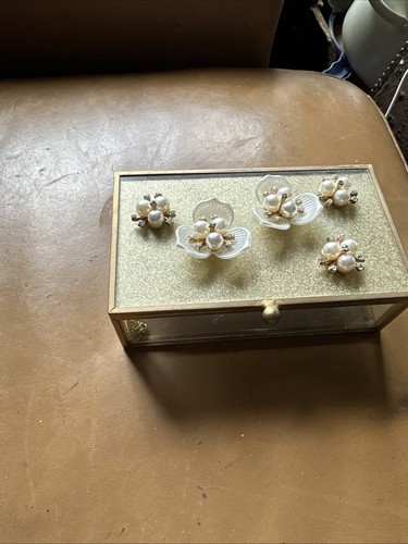 Bin glass jewel box - glass,