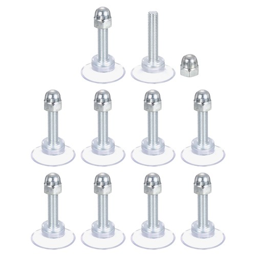 Pack 34mm pvc suction cups - 10,